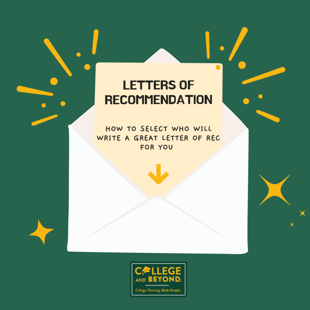 Letters of Rec – Who should you pick?