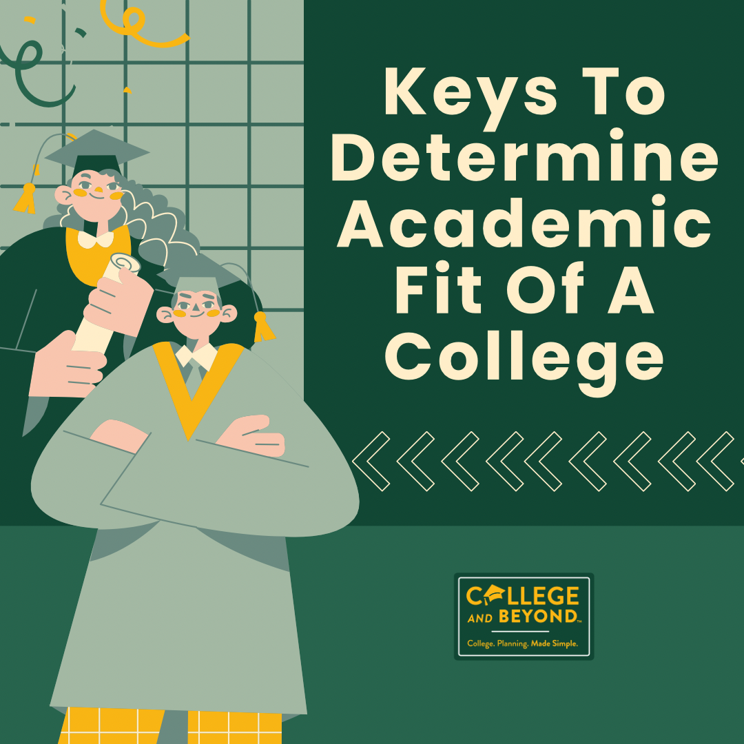 Keys To Determine Academic Fit Of A College - College and Beyond