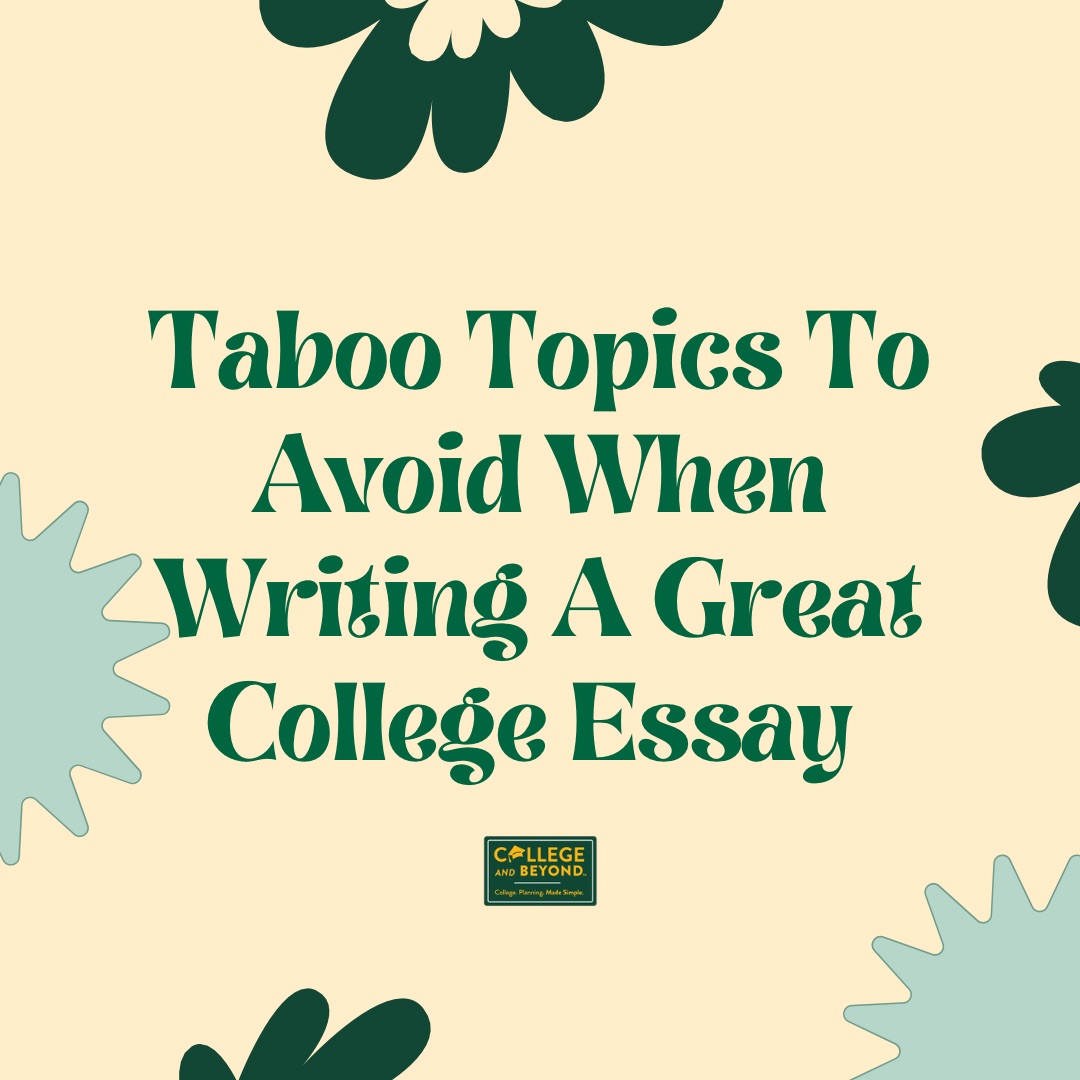 taboo topics for college essays