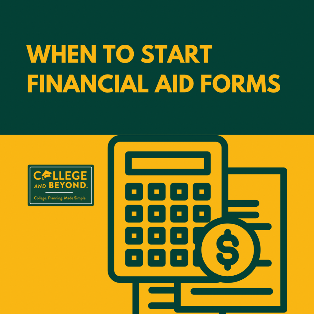 when to start financial aid forms