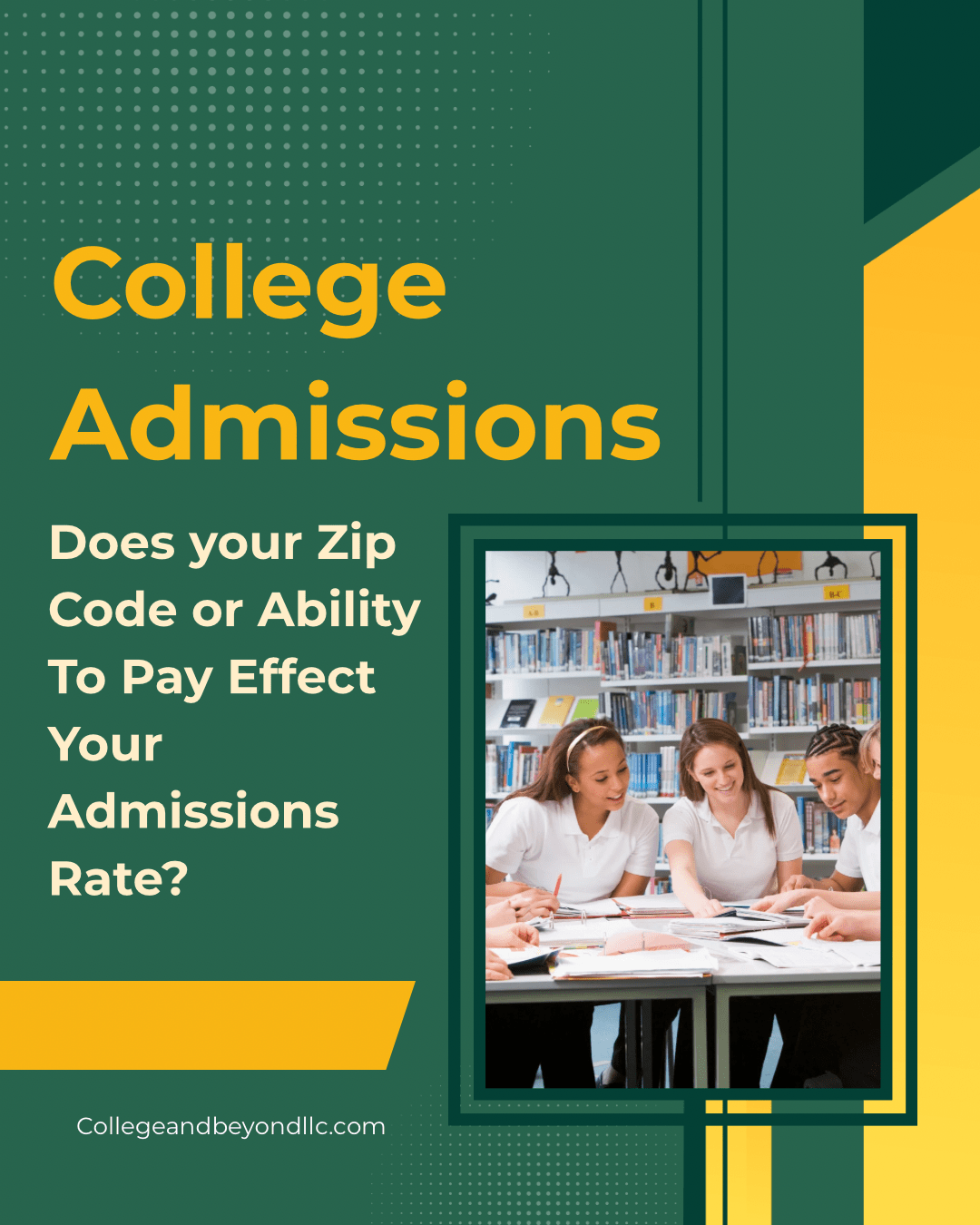 Does Where You Live Really Have an Effect on College Admissions?
