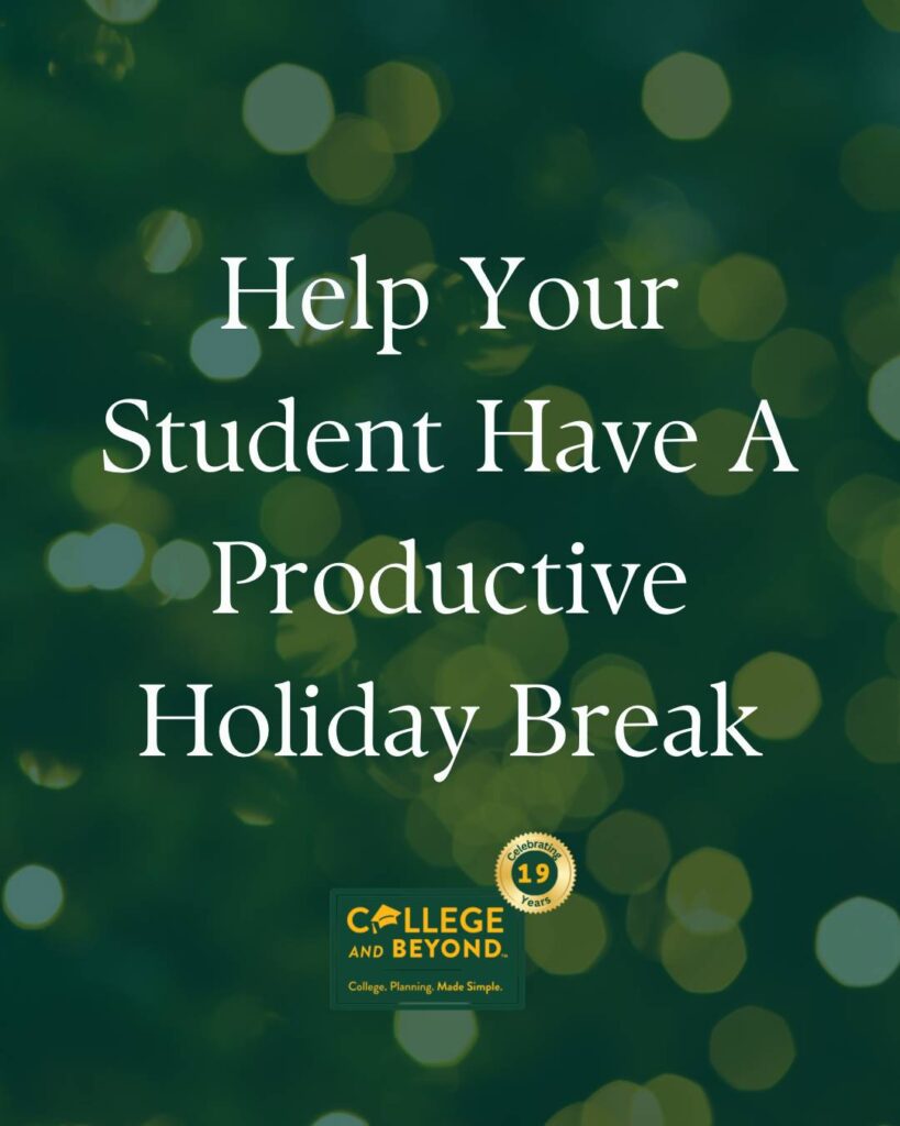 Make The Most of Your Students Time Off This Holiday Season
