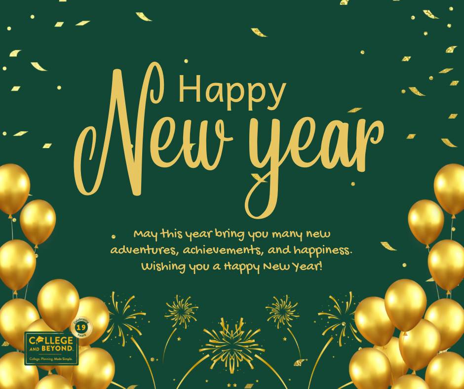 Happy New Year from College and Beyond LLC