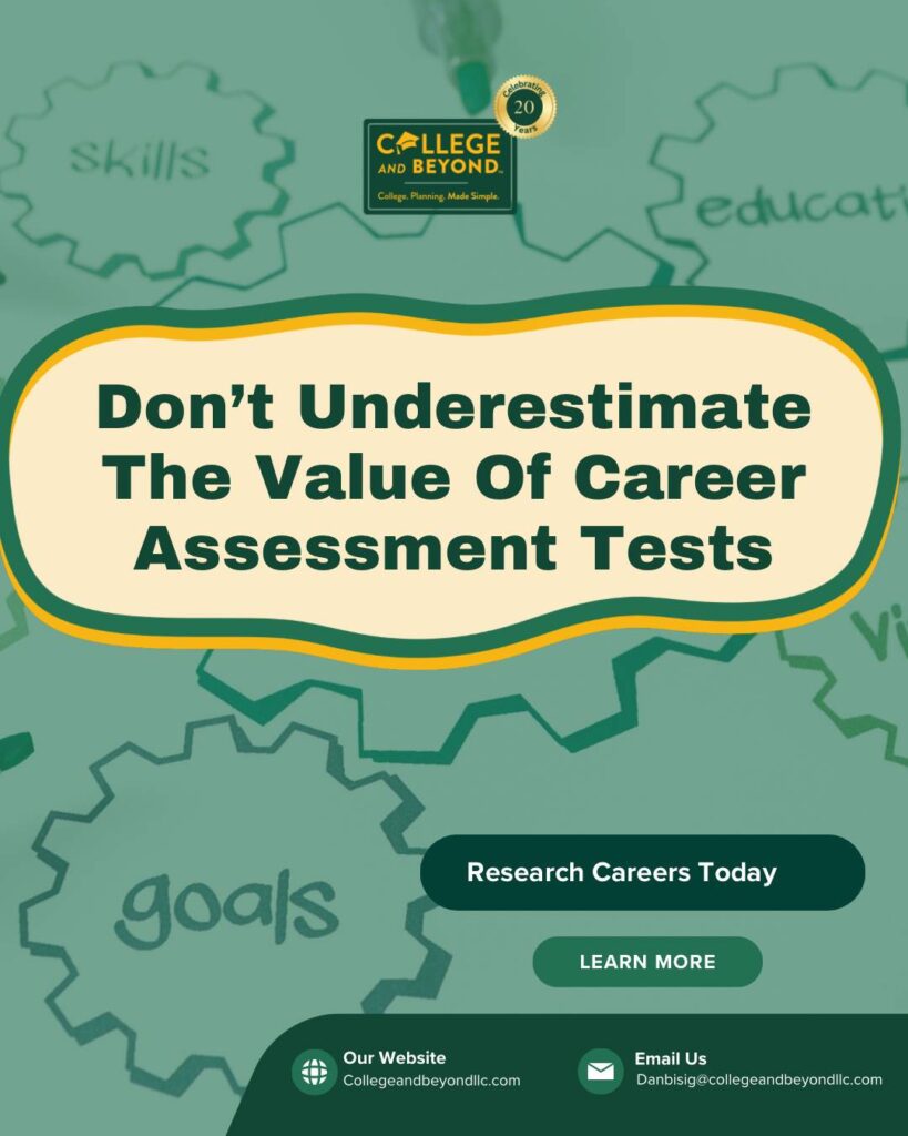 Do not Underestimate Career Assesments